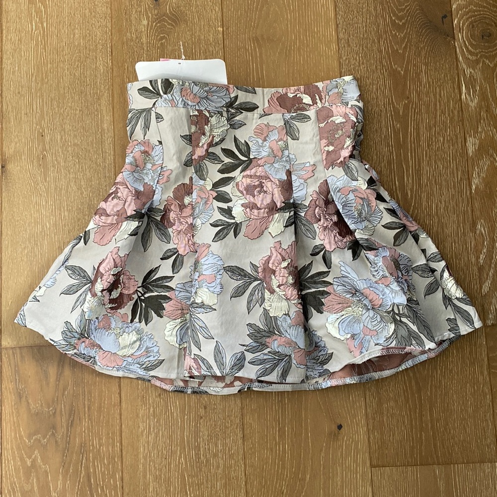Chic Wish Floral Skirt